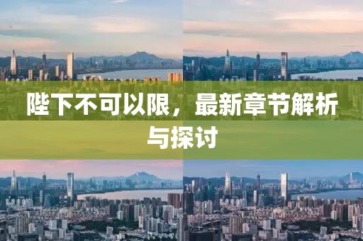 陛下不可以限，最新章节解析与探讨
