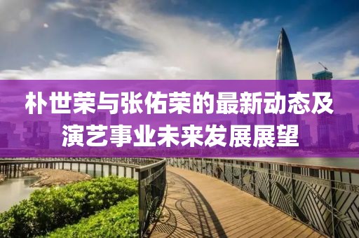 朴世荣与张佑荣的最新动态及演艺事业未来发展展望