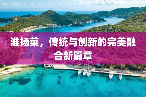 淮扬菜，传统与创新的完美融合新篇章