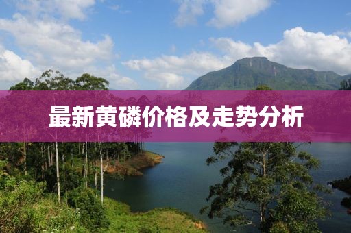 最新黄磷价格及走势分析