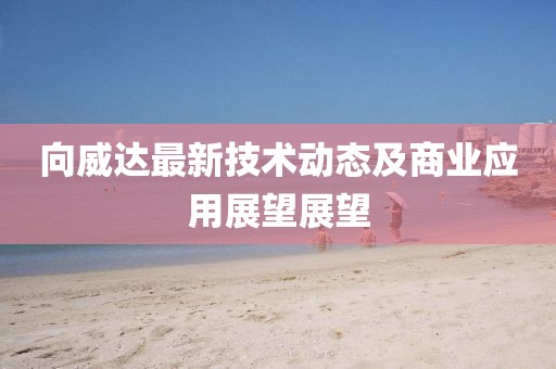 向威达最新技术动态及商业应用展望展望
