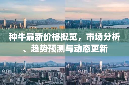 种牛最新价格概览，市场分析、趋势预测与动态更新