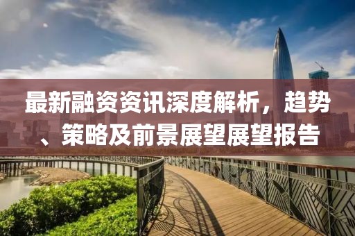 最新融资资讯深度解析，趋势、策略及前景展望展望报告