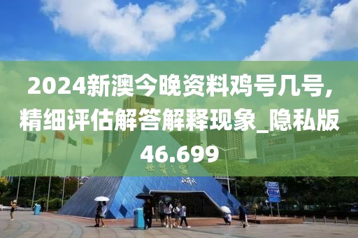 2024新澳今晚资料鸡号几号,精细评估解答解释现象_隐私版46.699