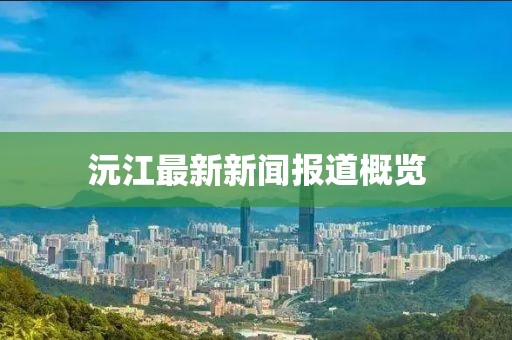 沅江最新新闻报道概览