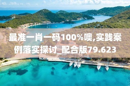 最准一肖一码100%噢,实践案例落实探讨_配合版79.623