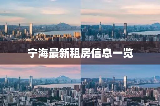宁海最新租房信息一览