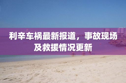 利辛车祸最新报道，事故现场及救援情况更新