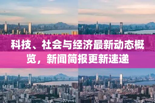科技、社会与经济最新动态概览，新闻简报更新速递