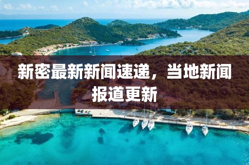 新密最新新闻速递，当地新闻报道更新