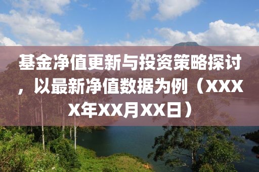 基金净值更新与投资策略探讨，以最新净值数据为例（XXXX年XX月XX日）