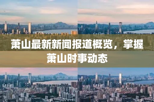 萧山最新新闻报道概览，掌握萧山时事动态