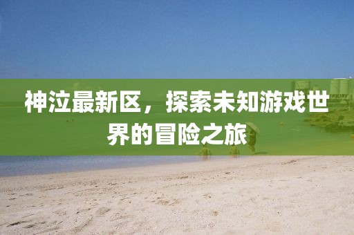神泣最新区，探索未知游戏世界的冒险之旅