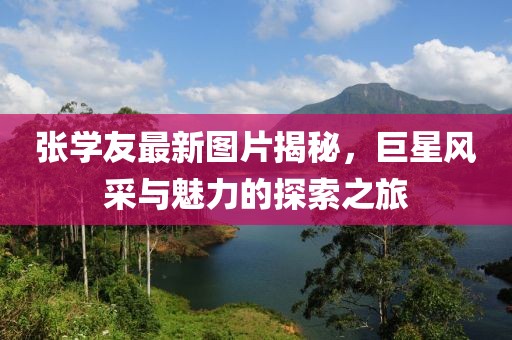 张学友最新图片揭秘，巨星风采与魅力的探索之旅