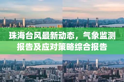 珠海台风最新动态，气象监测报告及应对策略综合报告