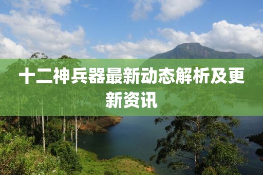 十二神兵器最新动态解析及更新资讯