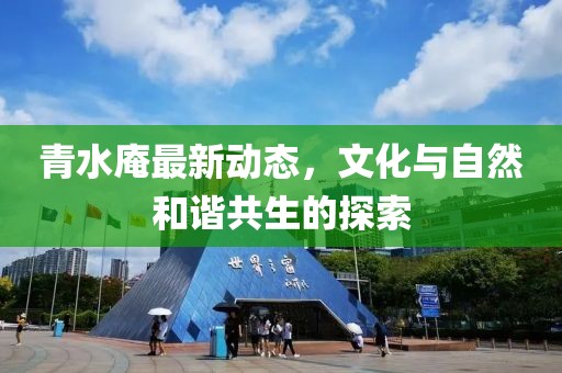 青水庵最新动态，文化与自然和谐共生的探索