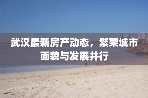 武汉最新房产动态，繁荣城市面貌与发展并行