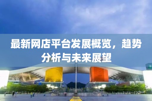 最新网店平台发展概览，趋势分析与未来展望