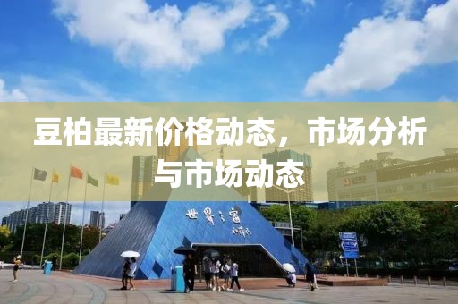 豆柏最新价格动态，市场分析与市场动态