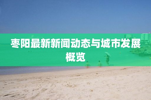 枣阳最新新闻动态与城市发展概览