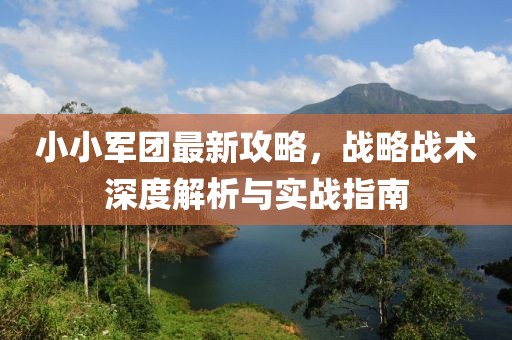 小小军团最新攻略，战略战术深度解析与实战指南
