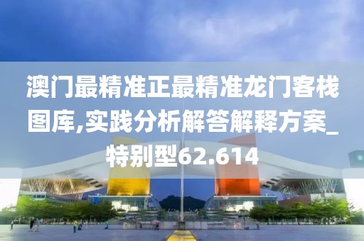 澳门最精准正最精准龙门客栈图库,实践分析解答解释方案_特别型62.614