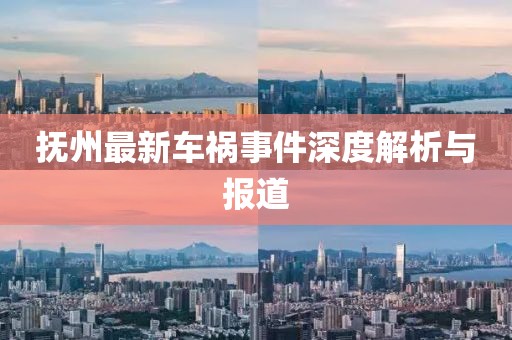 抚州最新车祸事件深度解析与报道