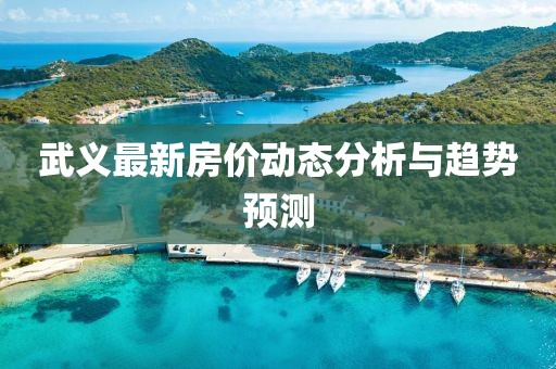 武义最新房价动态分析与趋势预测