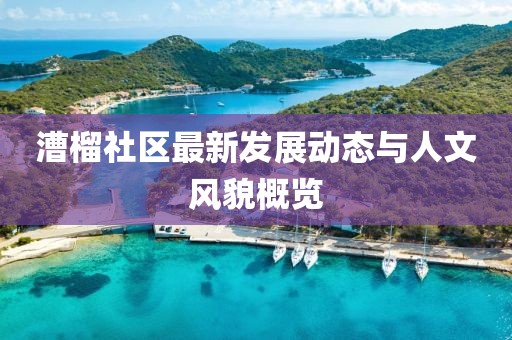 漕榴社区最新发展动态与人文风貌概览