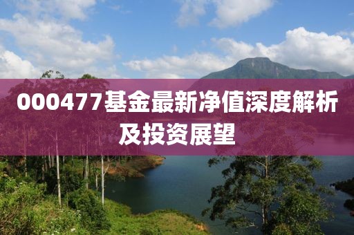000477基金最新净值深度解析及投资展望