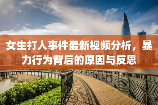 女生打人事件最新视频分析，暴力行为背后的原因与反思