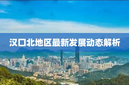 汉囗北地区最新发展动态解析
