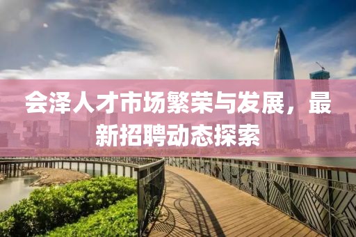 会泽人才市场繁荣与发展，最新招聘动态探索