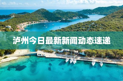 泸州今日最新新闻动态速递