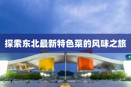 探索东北最新特色菜的风味之旅