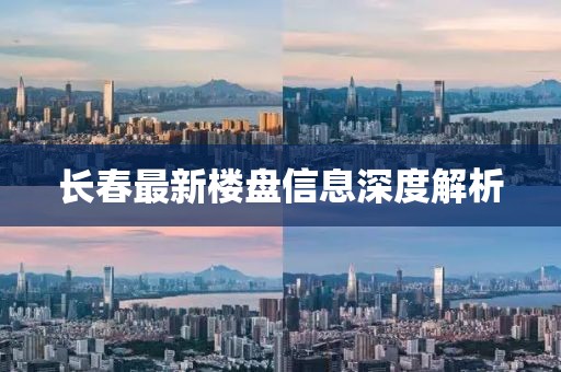长春最新楼盘信息深度解析