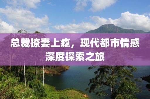 总裁撩妻上瘾，现代都市情感深度探索之旅