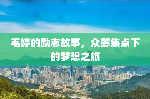 毛婷的励志故事，众筹焦点下的梦想之旅