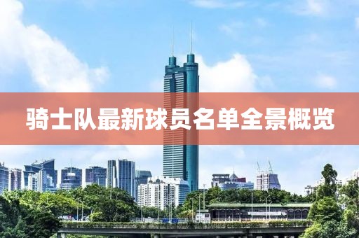 骑士队最新球员名单全景概览
