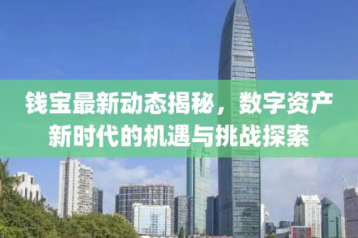 钱宝最新动态揭秘，数字资产新时代的机遇与挑战探索