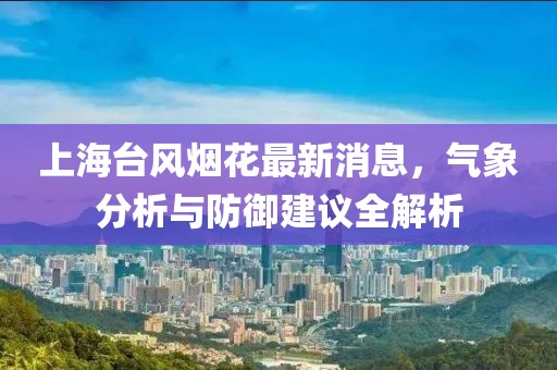 上海台风烟花最新消息，气象分析与防御建议全解析