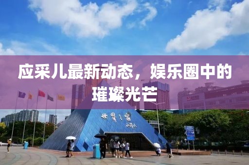 应采儿最新动态，娱乐圈中的璀璨光芒