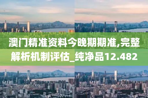 澳门精准资料今晚期期准,完整解析机制评估_纯净品12.482