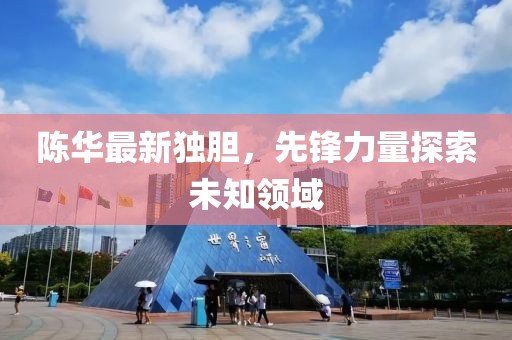 陈华最新独胆，先锋力量探索未知领域
