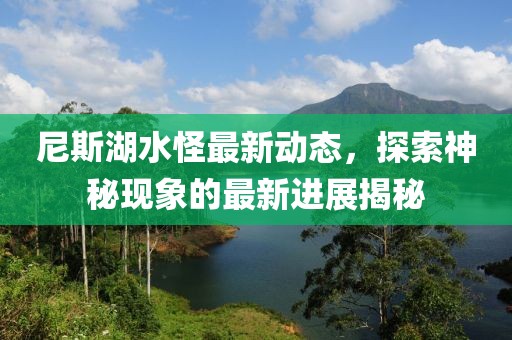 尼斯湖水怪最新动态，探索神秘现象的最新进展揭秘