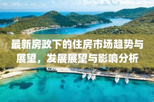 最新房政下的住房市场趋势与展望，发展展望与影响分析