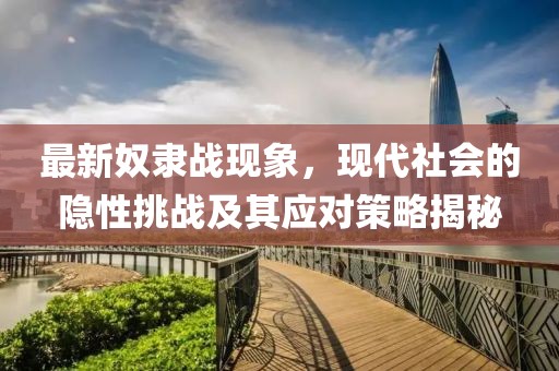 最新奴隶战现象，现代社会的隐性挑战及其应对策略揭秘