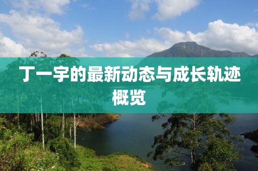 丁一宇的最新动态与成长轨迹概览