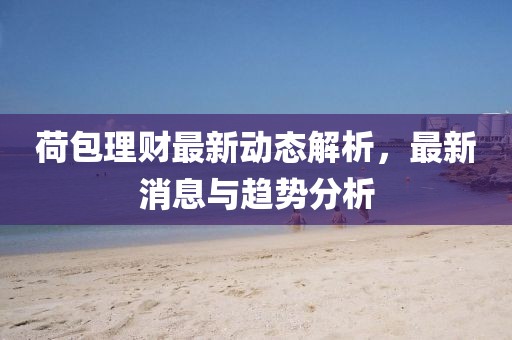 荷包理财最新动态解析，最新消息与趋势分析